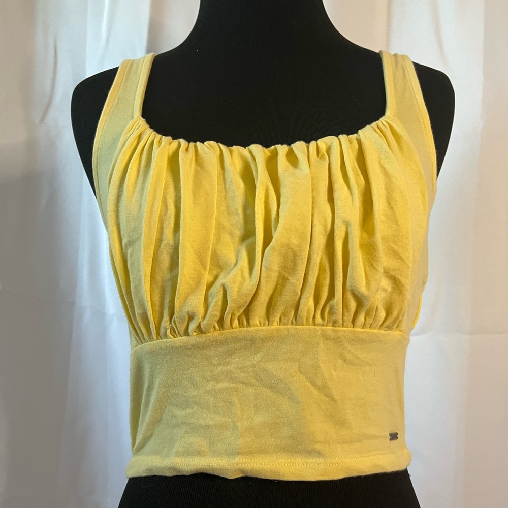 Yellow Hollister Tank Top